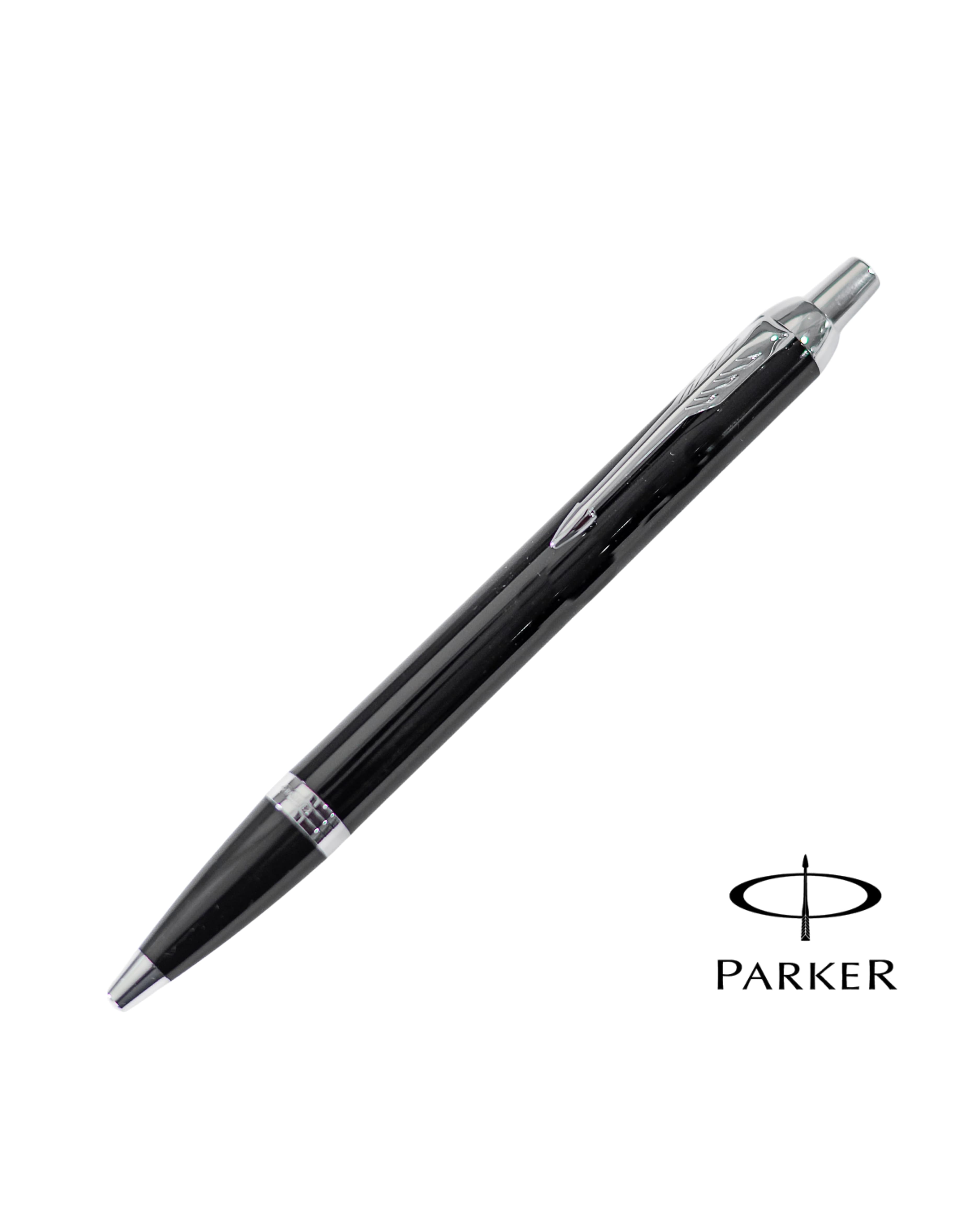 Parker IM Black Chrome Trim Ballpoint Pen — photo 1