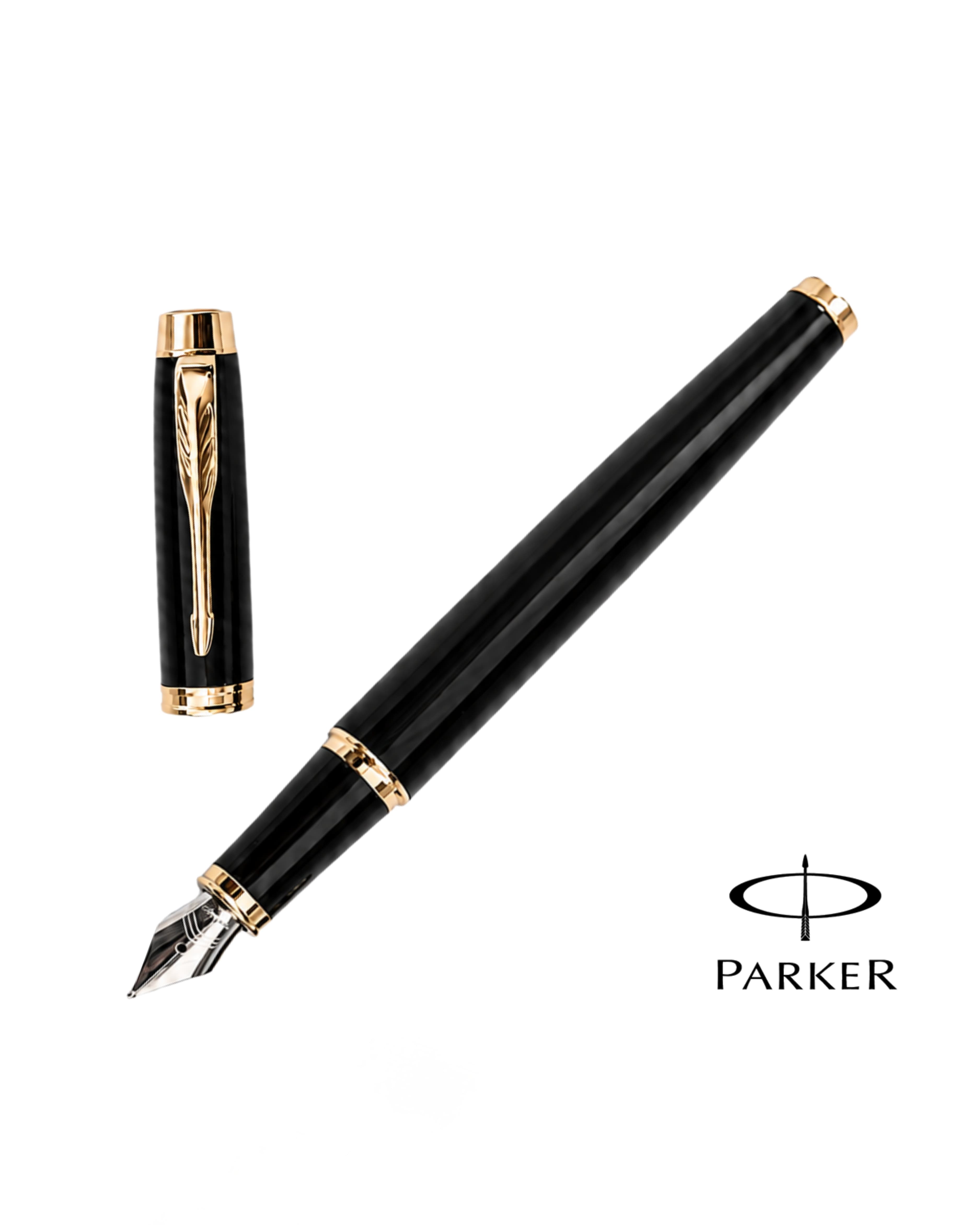 Parker IM Black Gold Trim Fountain Pen — photo 1