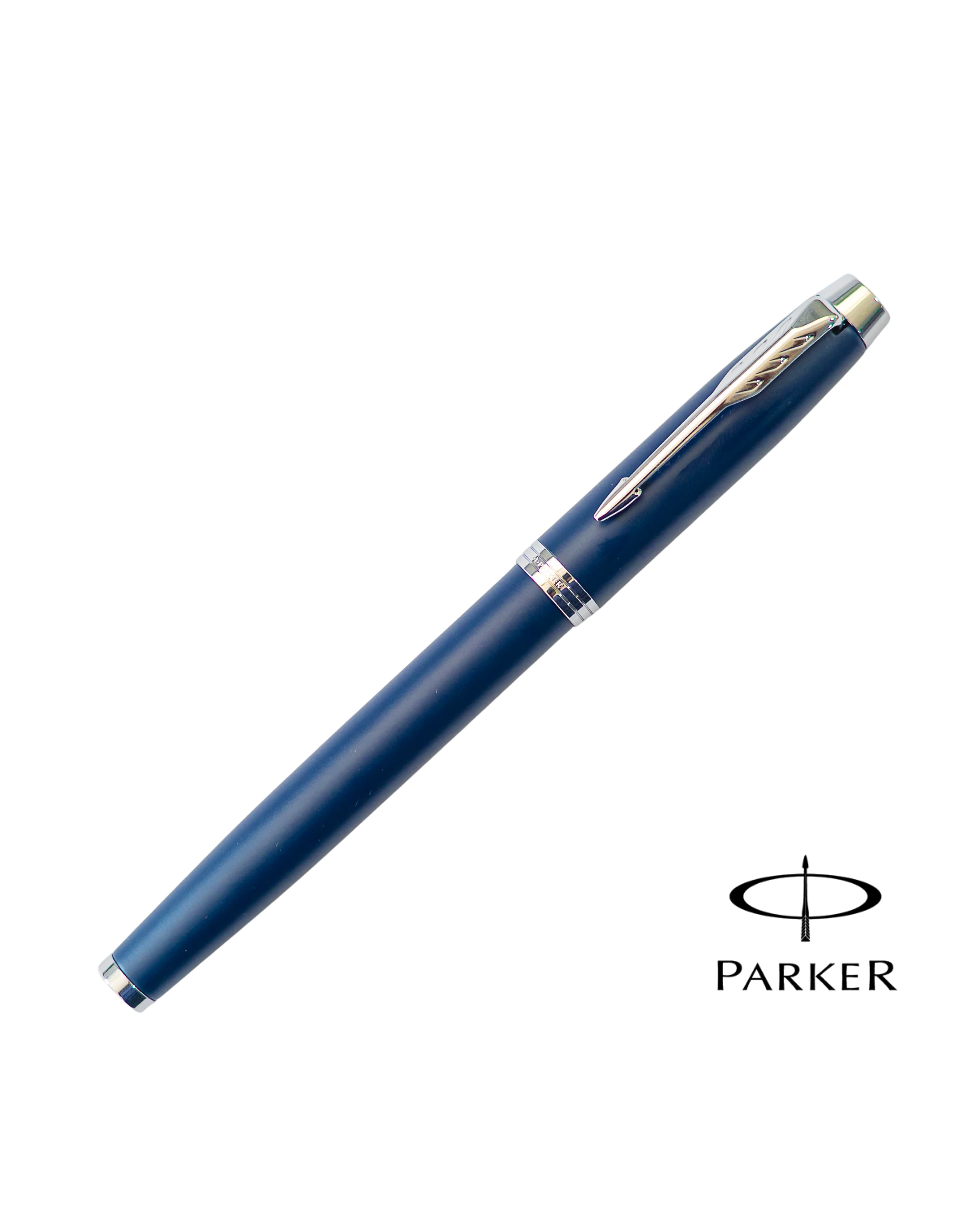 Parker IM Blue Chrome Trim Fountain Pen — photo 2
