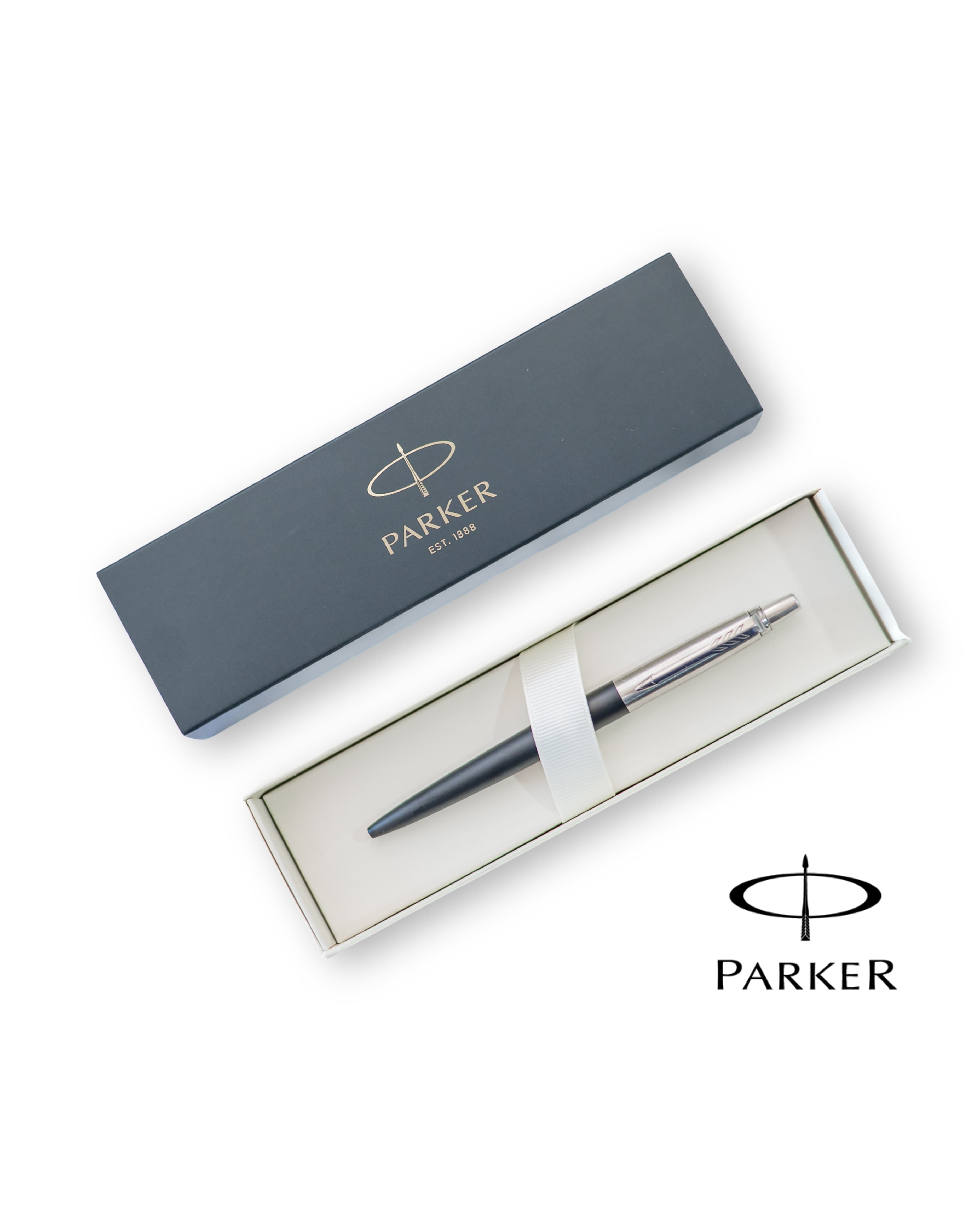 Parker JOTTER Bend Start Black Chrome Trim Ballpoint Pen — photo 2