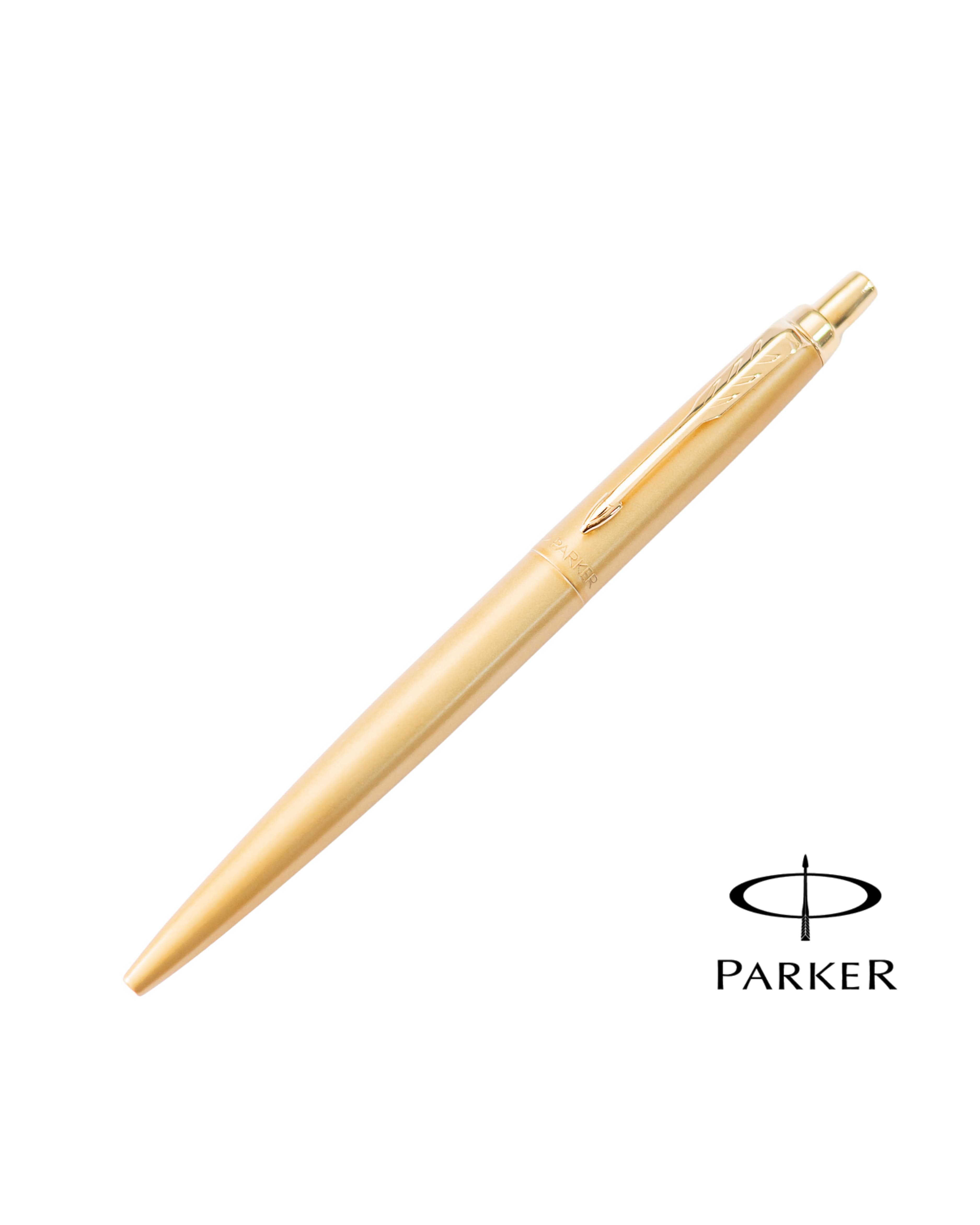 Parker JOTTER XL Monochrome Gold Trim Ballpoint Pen — photo 1