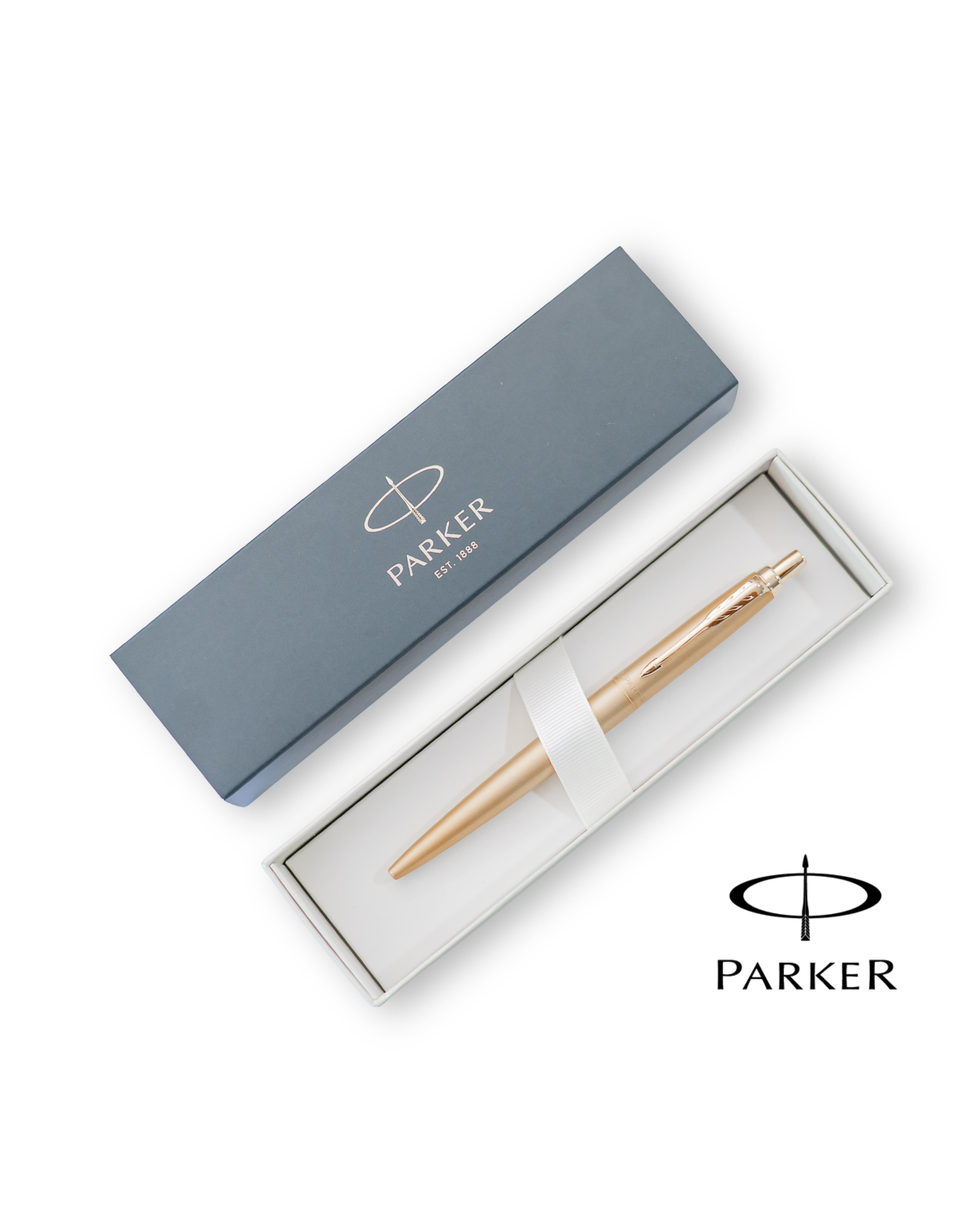 Parker JOTTER XL Monochrome Gold Trim Ballpoint Pen — photo 2