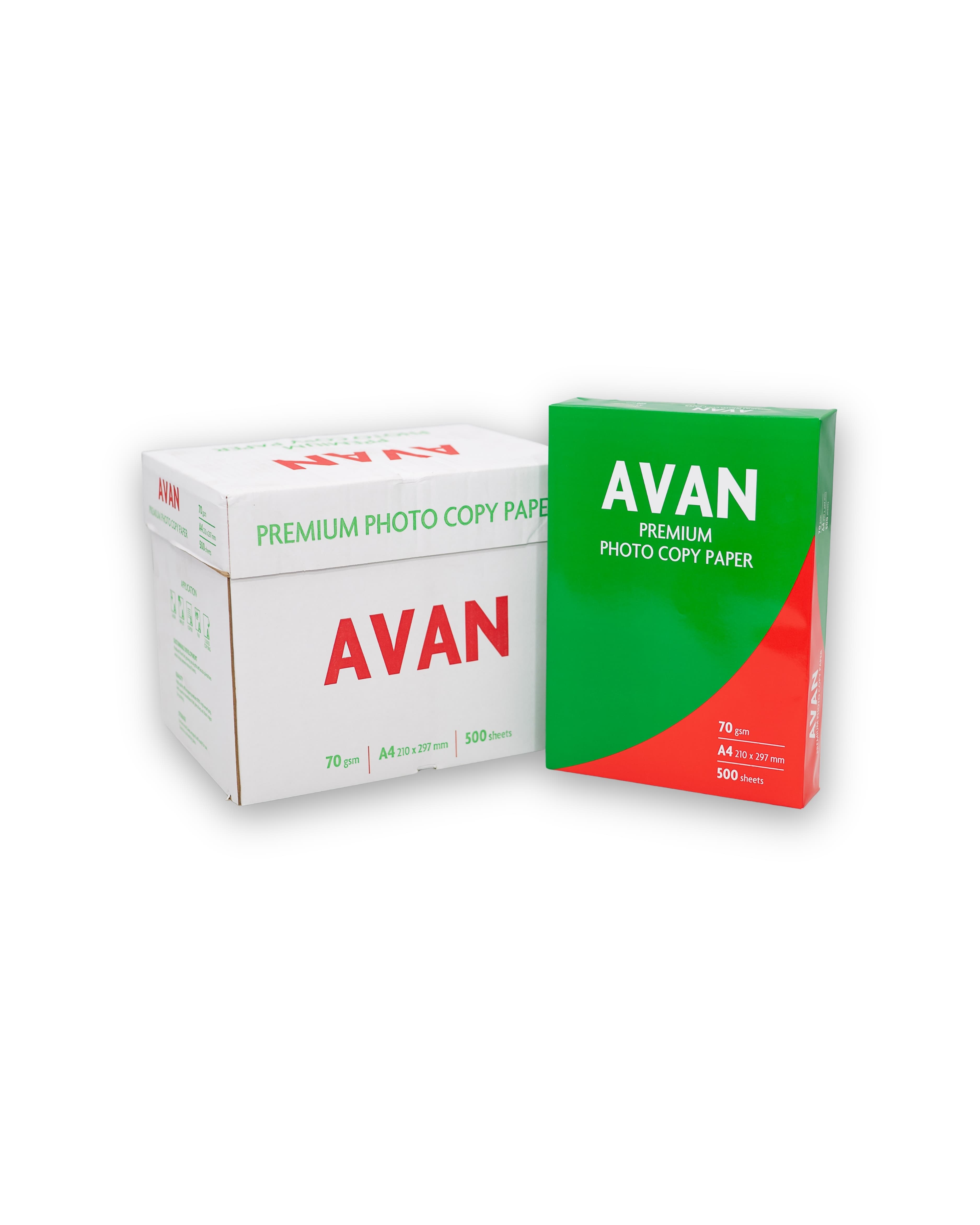 AVAN Photocopy Paper — A4 70GSM — photo 1